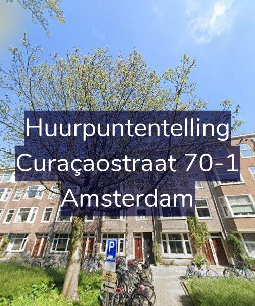 Foto gevel Huurpuntentelling voor Curaçaostraat 70-1, Amsterdam