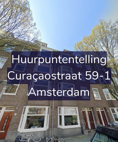 Foto gevel Huurpuntentelling voor Curaçaostraat 59-1, Amsterdam