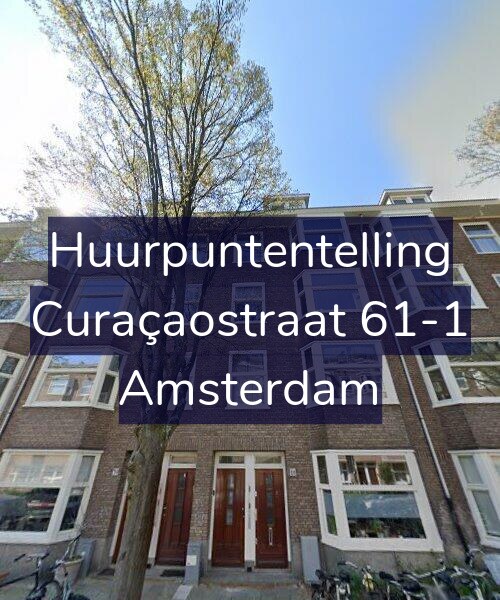 Foto gevel Huurpuntentelling voor Curaçaostraat 61-1, Amsterdam