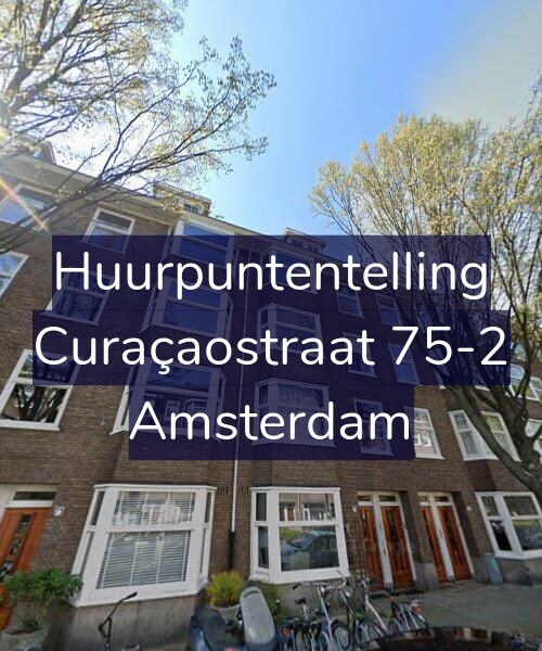 Foto gevel Huurpuntentelling voor Curaçaostraat 75-2, Amsterdam