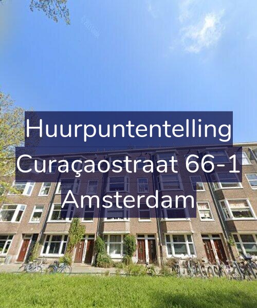 Foto gevel Huurpuntentelling voor Curaçaostraat 66-1, Amsterdam