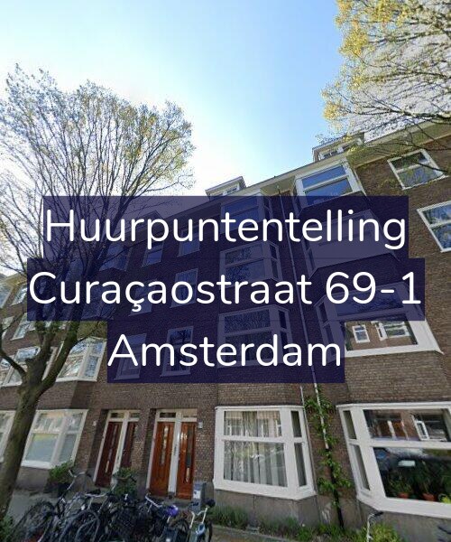 Foto gevel Huurpuntentelling voor Curaçaostraat 69-1, Amsterdam
