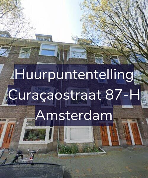 Foto gevel Huurpuntentelling voor Curaçaostraat 87-H, Amsterdam
