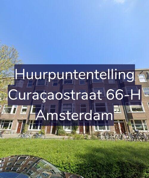 Foto gevel Huurpuntentelling voor Curaçaostraat 66-H, Amsterdam