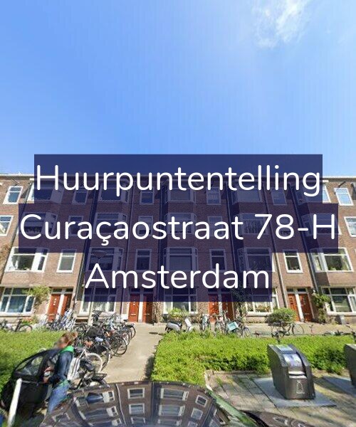 Foto gevel Huurpuntentelling voor Curaçaostraat 78-H, Amsterdam