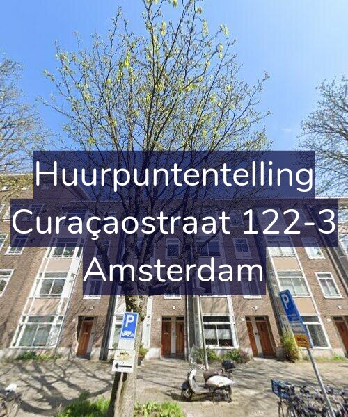 Foto gevel Huurpuntentelling voor Curaçaostraat 122-3, Amsterdam