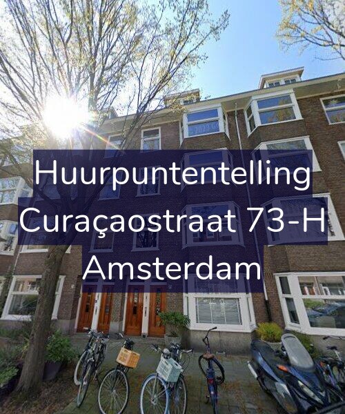 Foto gevel Huurpuntentelling voor Curaçaostraat 73-H, Amsterdam