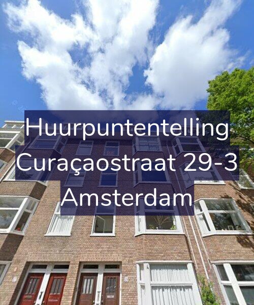 Foto gevel Huurpuntentelling voor Curaçaostraat 29-3, Amsterdam