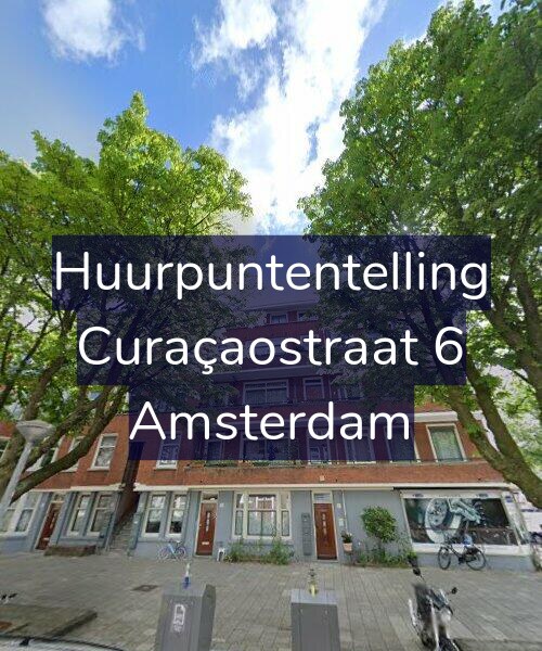 Foto gevel Huurpuntentelling voor Curaçaostraat 6, Amsterdam