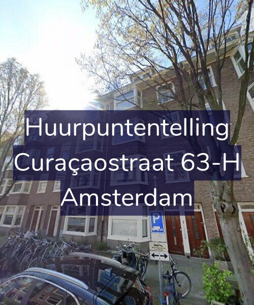 Foto gevel Huurpuntentelling voor Curaçaostraat 63-H, Amsterdam