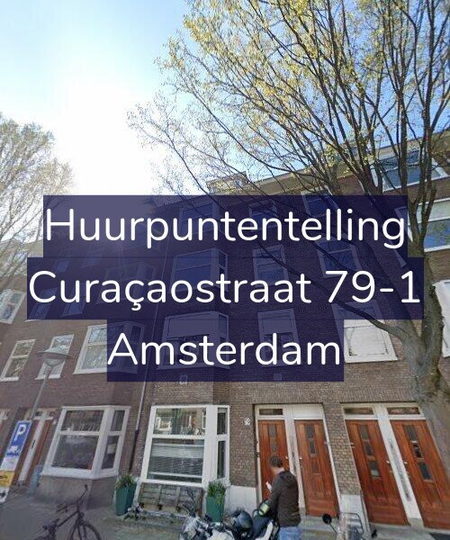 Foto gevel Huurpuntentelling voor Curaçaostraat 79-1, Amsterdam