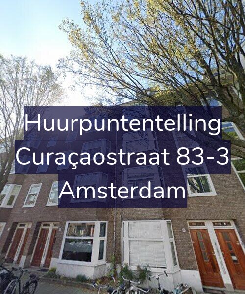Foto gevel Huurpuntentelling voor Curaçaostraat 83-3, Amsterdam