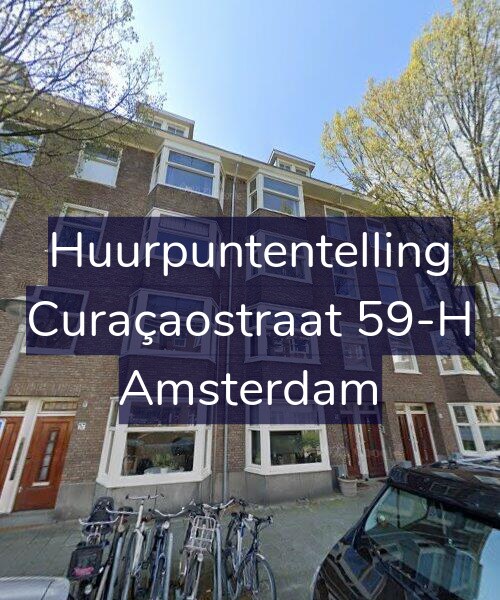 Foto gevel Huurpuntentelling voor Curaçaostraat 59-H, Amsterdam