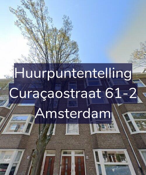 Foto gevel Huurpuntentelling voor Curaçaostraat 61-2, Amsterdam