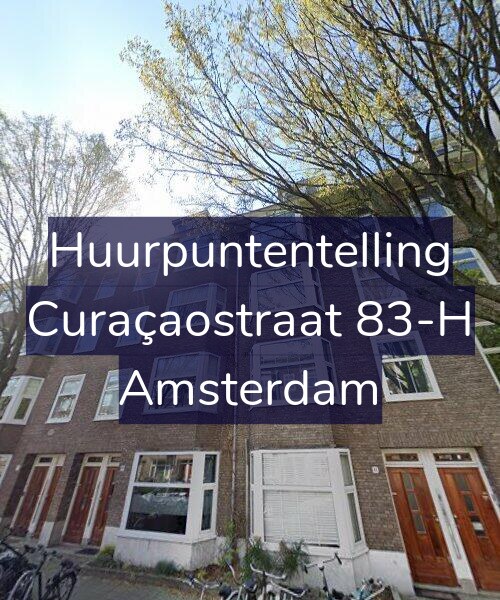 Foto gevel Huurpuntentelling voor Curaçaostraat 83-H, Amsterdam