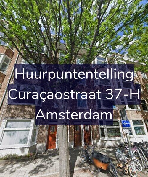Foto gevel Huurpuntentelling voor Curaçaostraat 37-H, Amsterdam