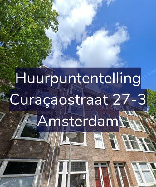 Foto gevel Huurpuntentelling voor Curaçaostraat 27-3, Amsterdam