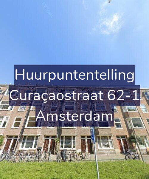 Foto gevel Huurpuntentelling voor Curaçaostraat 62-1, Amsterdam