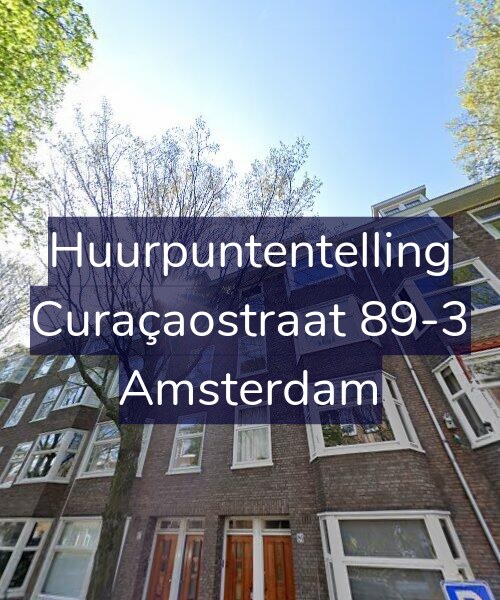 Foto gevel Huurpuntentelling voor Curaçaostraat 89-3, Amsterdam