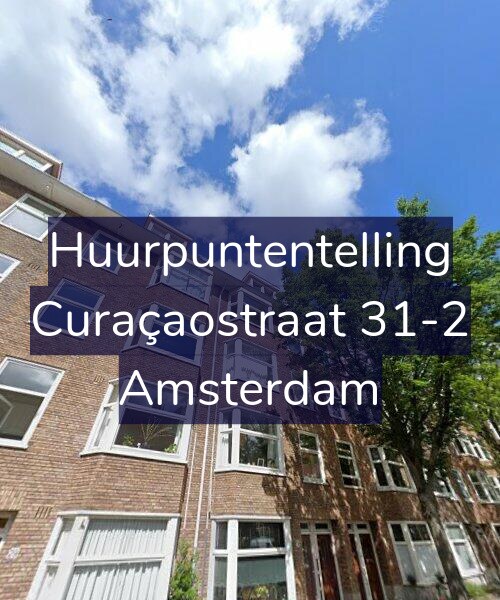 Foto gevel Huurpuntentelling voor Curaçaostraat 31-2, Amsterdam