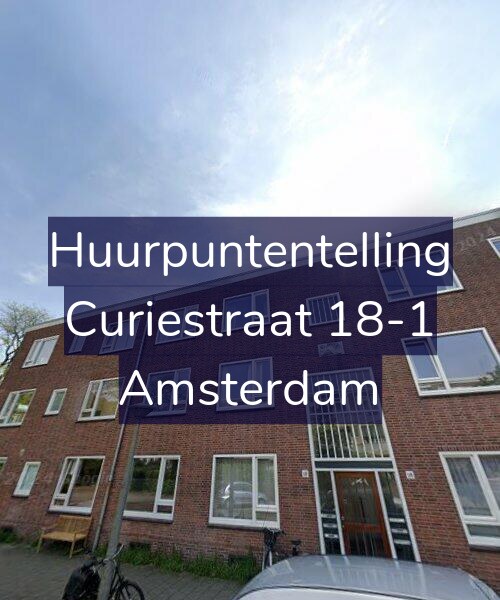 Foto gevel Huurpuntentelling voor Curiestraat 18-1, Amsterdam