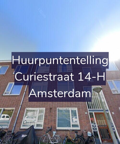 Foto gevel Huurpuntentelling voor Curiestraat 14-H, Amsterdam