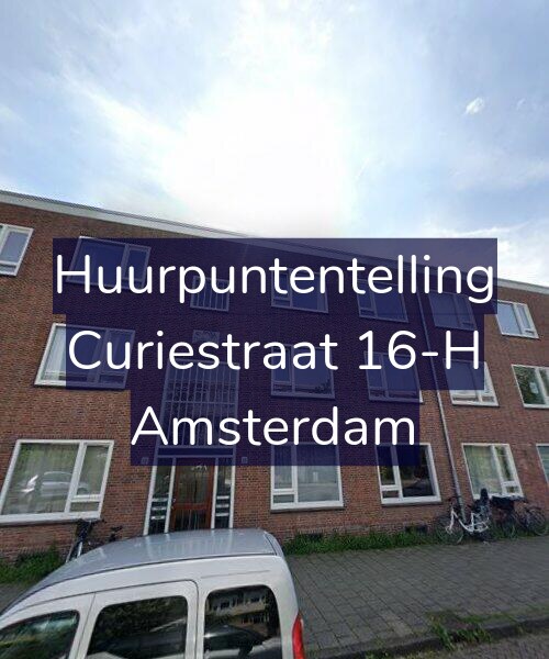 Foto gevel Huurpuntentelling voor Curiestraat 16-H, Amsterdam