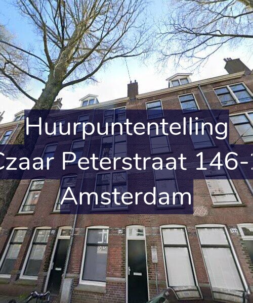 Foto gevel Huurpuntentelling voor Czaar Peterstraat 146-2, Amsterdam