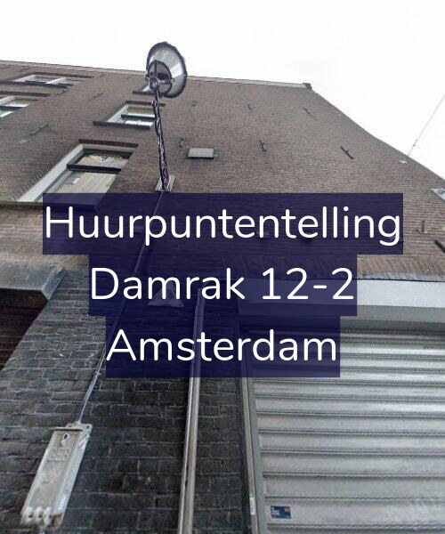 Foto gevel Huurpuntentelling voor Damrak 12-2, Amsterdam