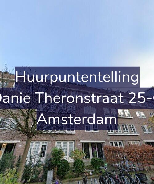 Foto gevel Huurpuntentelling voor Danie Theronstraat 25-C, Amsterdam