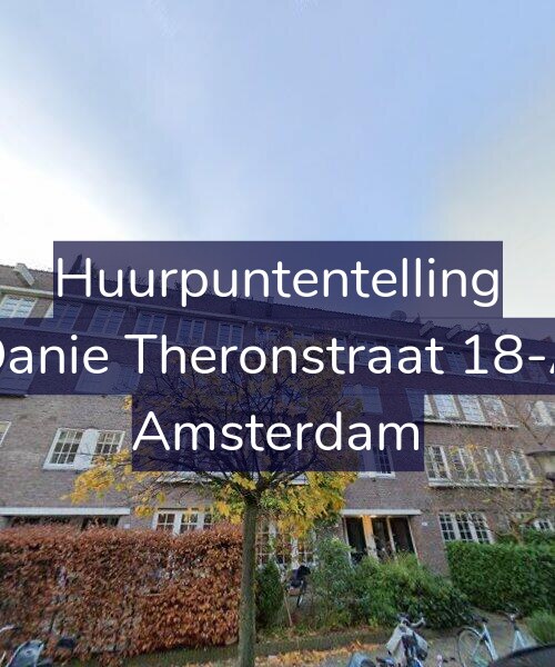 Foto gevel Huurpuntentelling voor Danie Theronstraat 18-A, Amsterdam
