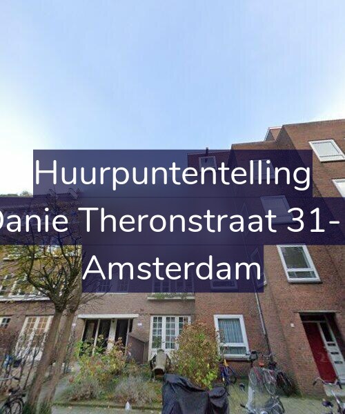 Foto gevel Huurpuntentelling voor Danie Theronstraat 31-B, Amsterdam