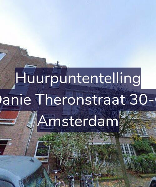 Foto gevel Huurpuntentelling voor Danie Theronstraat 30-C, Amsterdam