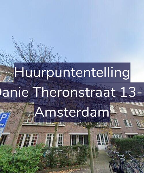 Foto gevel Huurpuntentelling voor Danie Theronstraat 13-B, Amsterdam