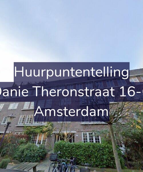 Foto gevel Huurpuntentelling voor Danie Theronstraat 16-C, Amsterdam