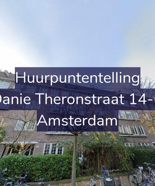 Foto gevel Huurpuntentelling voor Danie Theronstraat 14-C, Amsterdam