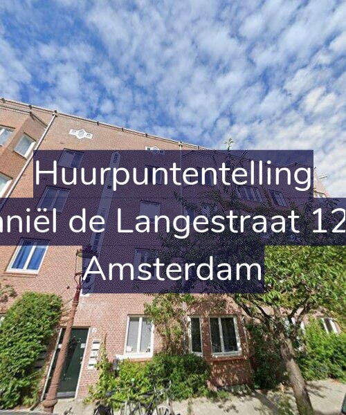 Foto gevel Huurpuntentelling voor Daniël de Langestraat 12-2, Amsterdam