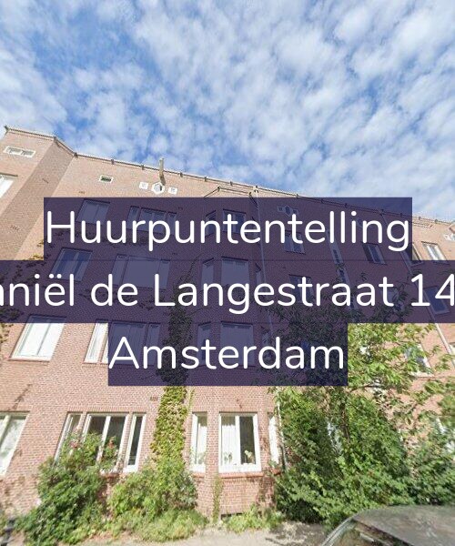 Foto gevel Huurpuntentelling voor Daniël de Langestraat 14-3, Amsterdam