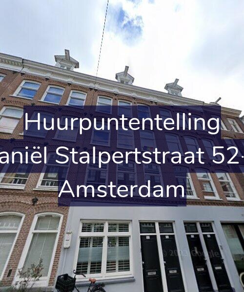 Foto gevel Huurpuntentelling voor Daniël Stalpertstraat 52-1, Amsterdam