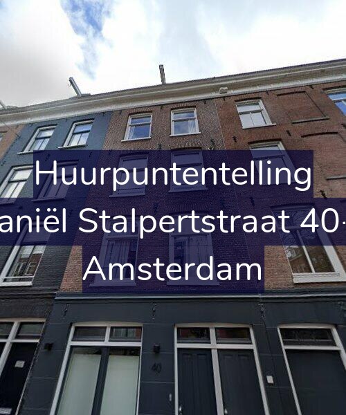 Foto gevel Huurpuntentelling voor Daniël Stalpertstraat 40-3, Amsterdam