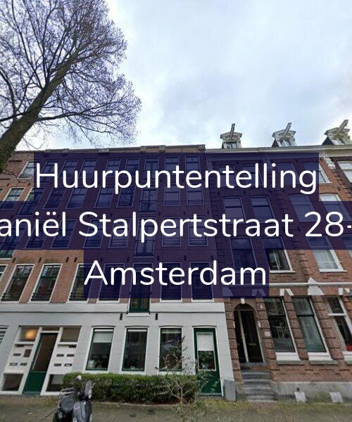 Foto gevel Huurpuntentelling voor Daniël Stalpertstraat 28-B, Amsterdam