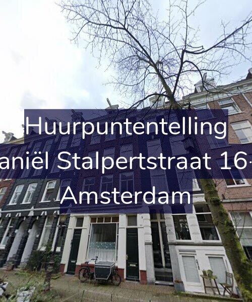 Foto gevel Huurpuntentelling voor Daniël Stalpertstraat 16-2, Amsterdam