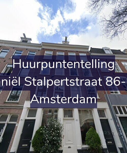 Foto gevel Huurpuntentelling voor Daniël Stalpertstraat 86-1R, Amsterdam