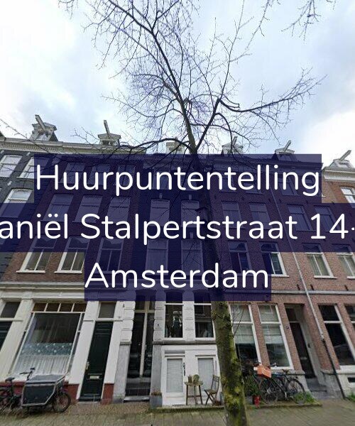 Foto gevel Huurpuntentelling voor Daniël Stalpertstraat 14-1, Amsterdam