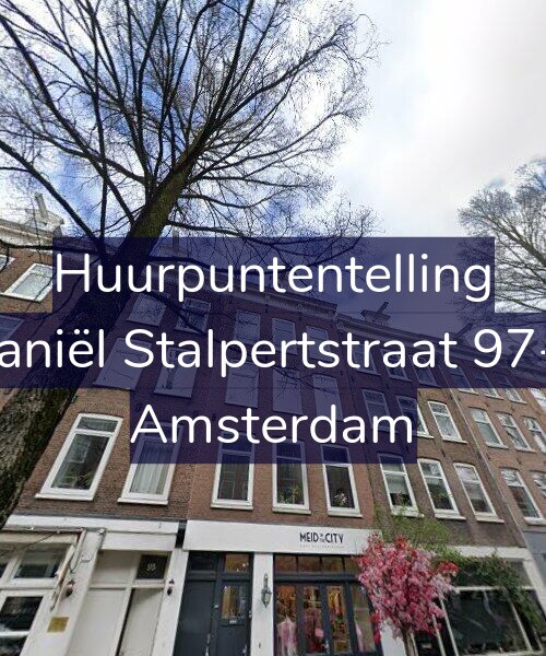 Foto gevel Huurpuntentelling voor Daniël Stalpertstraat 97-2, Amsterdam
