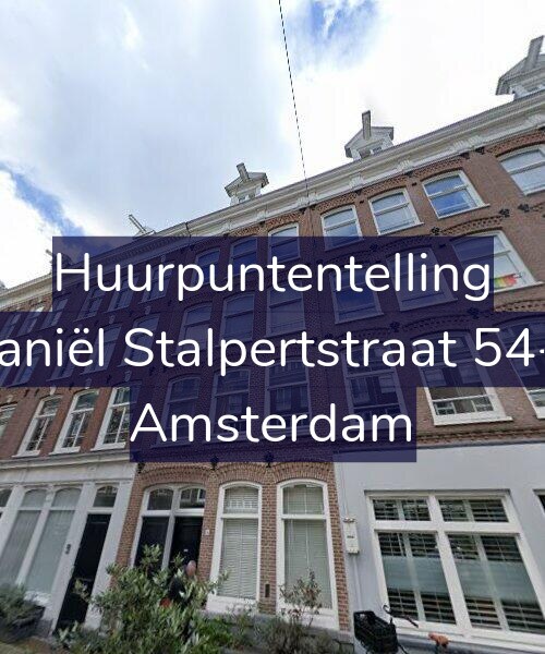 Foto gevel Huurpuntentelling voor Daniël Stalpertstraat 54-3, Amsterdam