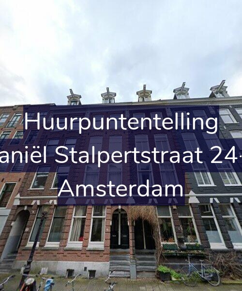 Foto gevel Huurpuntentelling voor Daniël Stalpertstraat 24-1, Amsterdam
