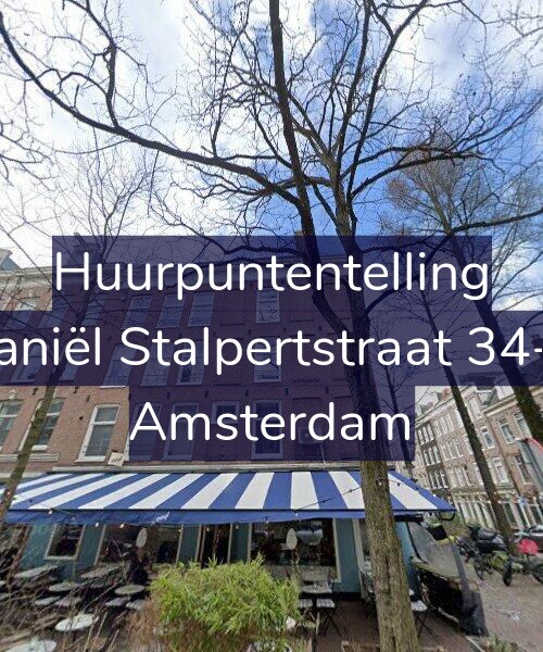Foto gevel Huurpuntentelling voor Daniël Stalpertstraat 34-A, Amsterdam