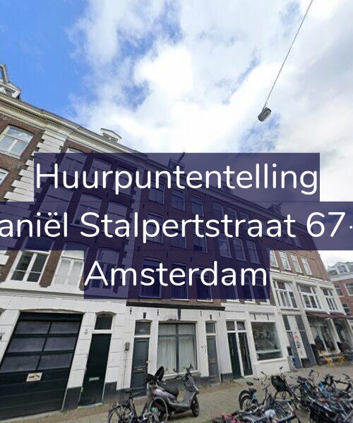 Foto gevel Huurpuntentelling voor Daniël Stalpertstraat 67-1, Amsterdam