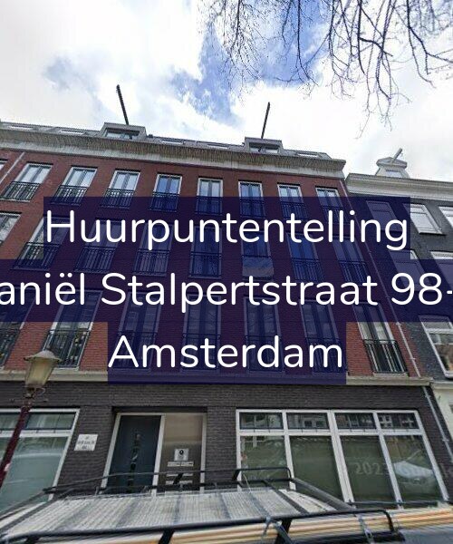 Foto gevel Huurpuntentelling voor Daniël Stalpertstraat 98-C, Amsterdam